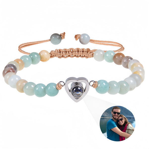 Gemstone DIY Custom Photo Projection Bracelet