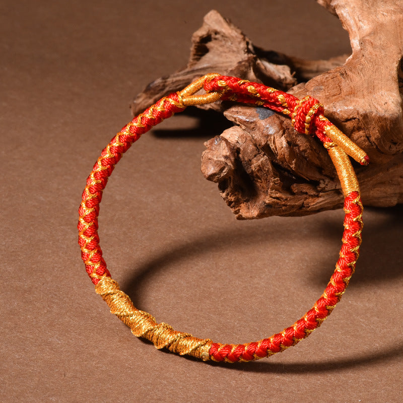 Handmade Protection Bring Good Luck Red String Bracelet