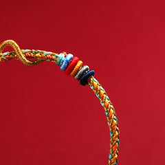 Sunnycrystals Handmade Chinese Snake New Year Lucky Red Strings Bracelet